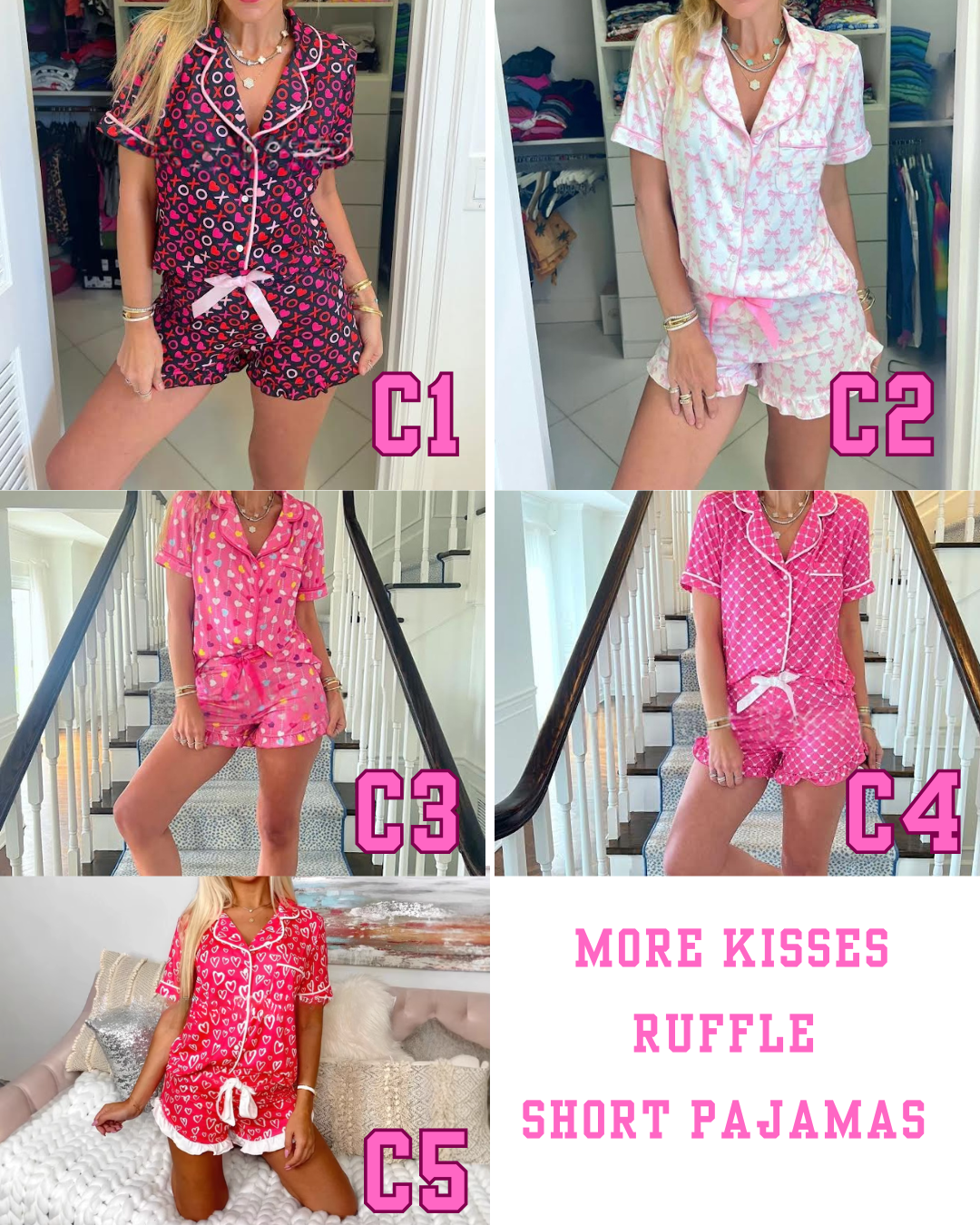 PREORDER: More Kisses PJ Set 1.5.26 osym