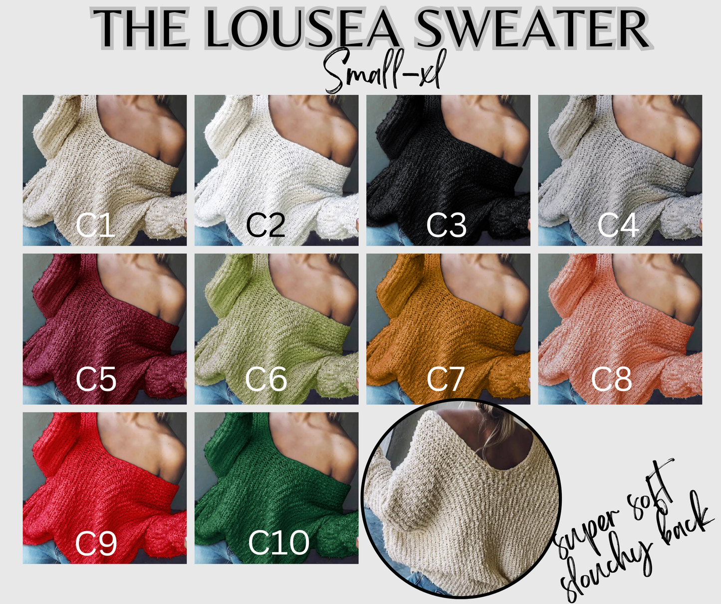 PREORDER: Lousea Sweater 11.10.25 OSYM