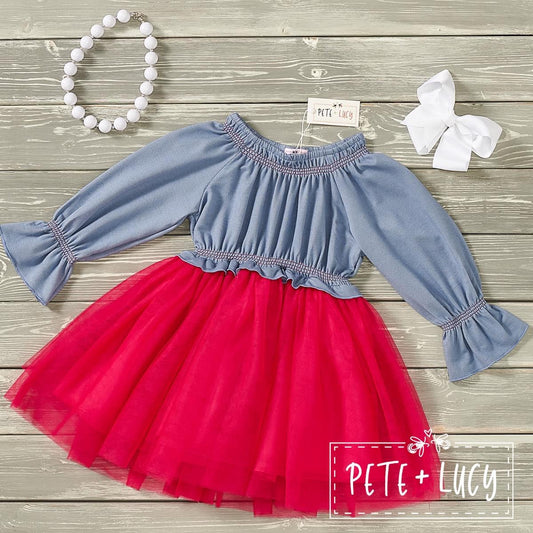 Fab Fuchsia Tulle Dress